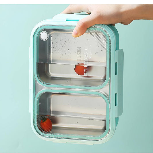 STYLISH STAINLESS STEEL BENTO BOX
