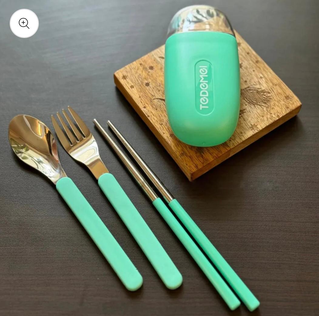 TRAVEL CUTE CUTLERY SET