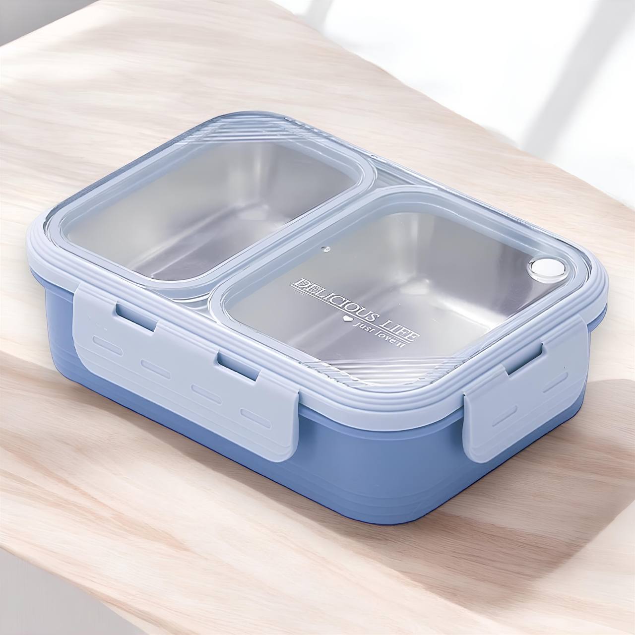 STYLISH STAINLESS STEEL BENTO BOX
