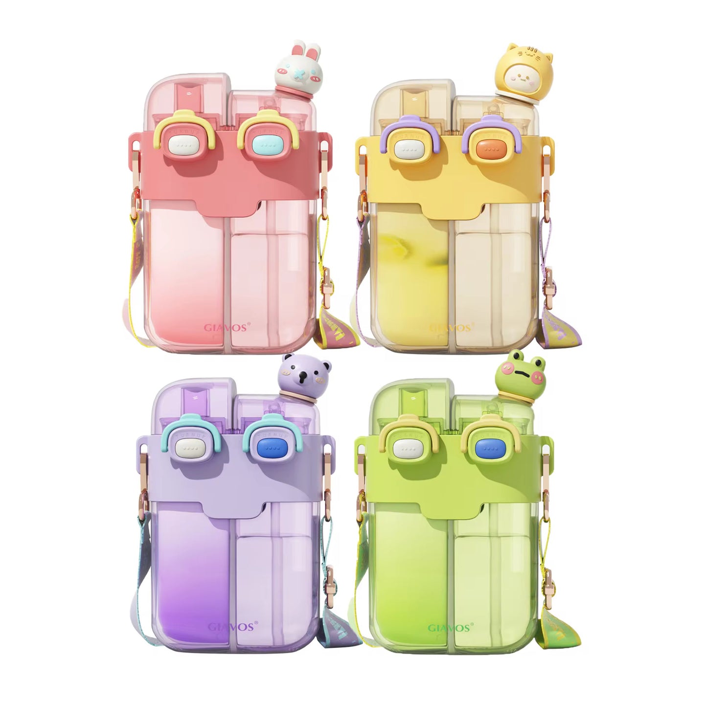LITTLE HUGS CARTOON WATER BOTTLE (650ML)