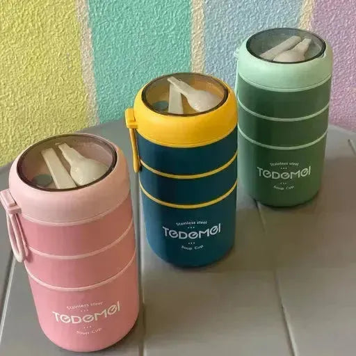 TEDEMEI TIFFIN (stainless steel)890ml