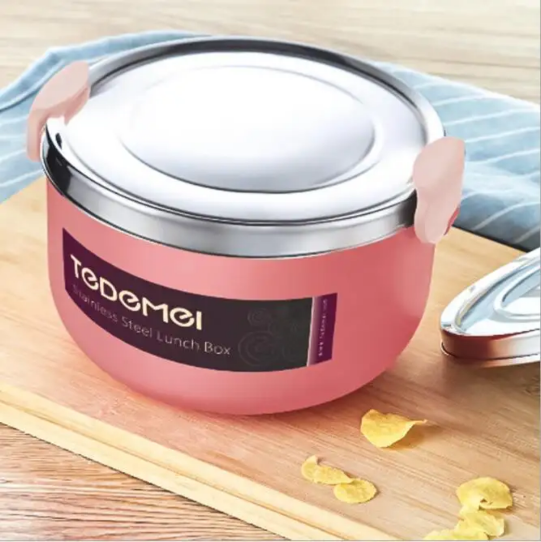 STEEL CRAFTROUND LUNCHBOX (stainless steel)