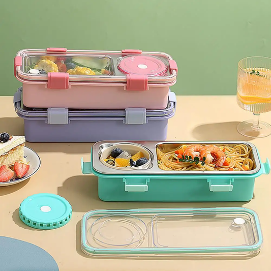 SLEEK BENTO BOX (stainless steel)