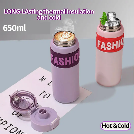 STYLISH AQUA BOTTLE (Stainless steel)650ml