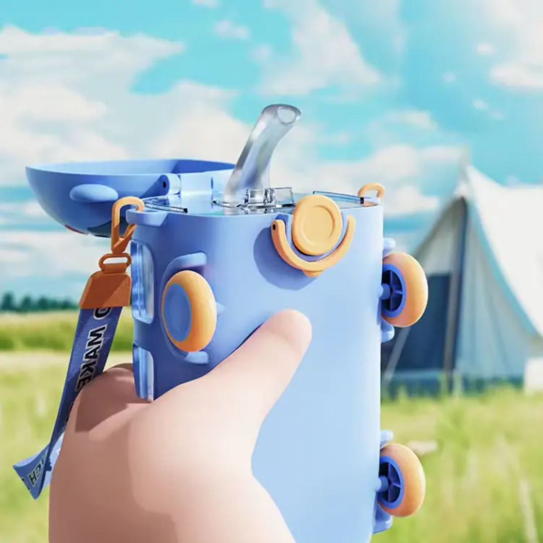 CUTE BUS WATER BOTTLE (stainless steel)