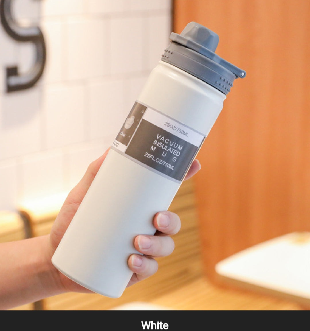 CLASSIC VACUUM WATER BOTTLE (stainless steel)
