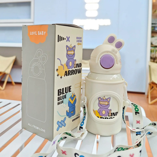 RABBIT WATER BOTTLE (stainless steel)500ml