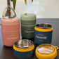 DOUBLE DECKER BENTO BOX  [Stainless steel ]