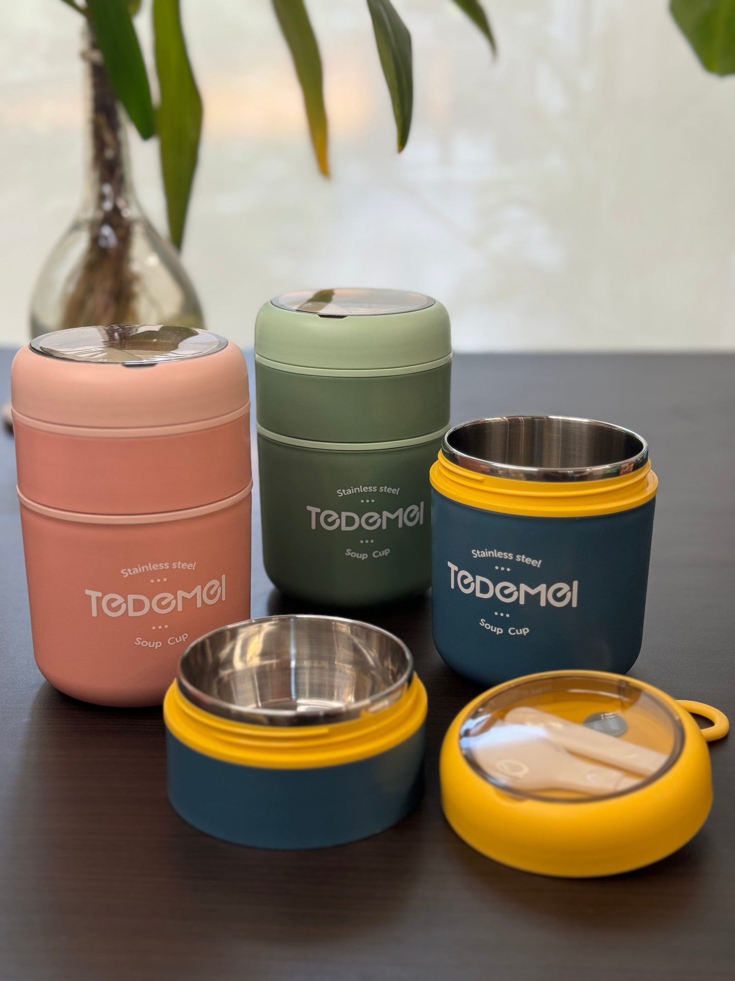 DOUBLE DECKER BENTO BOX  [Stainless steel ]