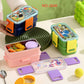 KIDS FIESTA BENTO LUNCH BOX [ Stainless steel  ]