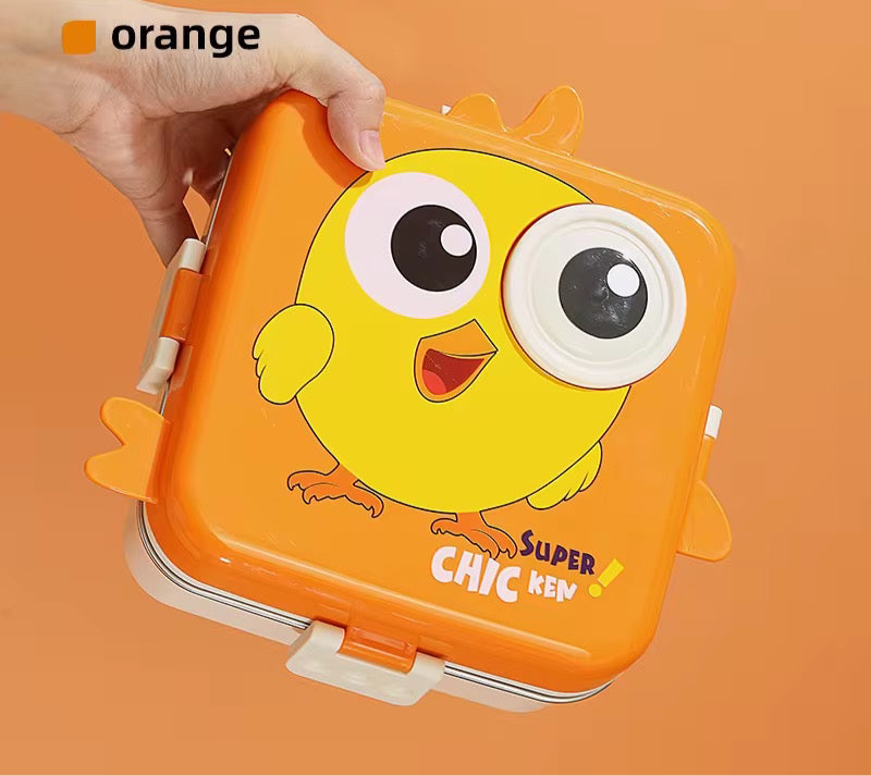 CHIC EYE KIDS LUNCH BOX [ Stainless steel ]
