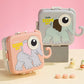 ELEPHANT EYE KIDS LUNCH BOX [ Stainless steel ]