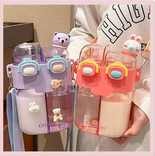 LITTLE HUGS CARTOON WATER BOTTLE (650ML)