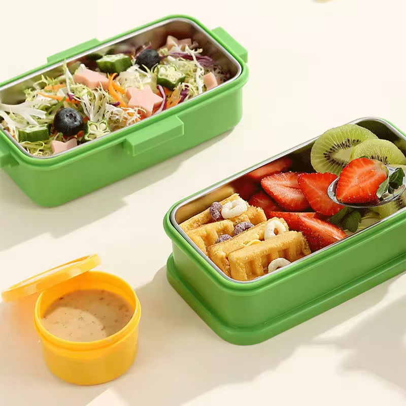 KIDS FIESTA BENTO LUNCH BOX [ Stainless steel  ]