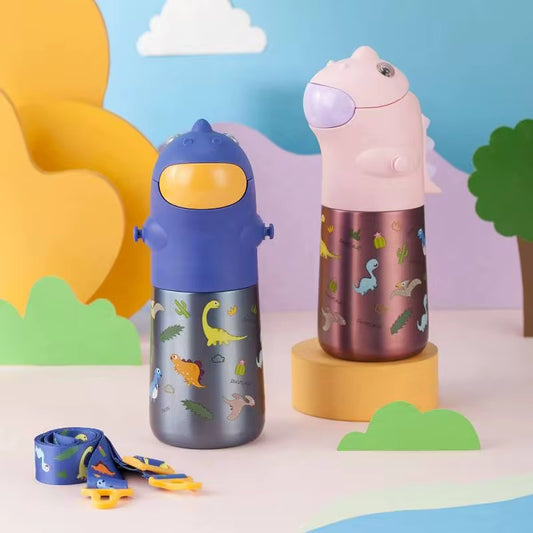 DINO WATER BOTTLE (Stainless Steel)