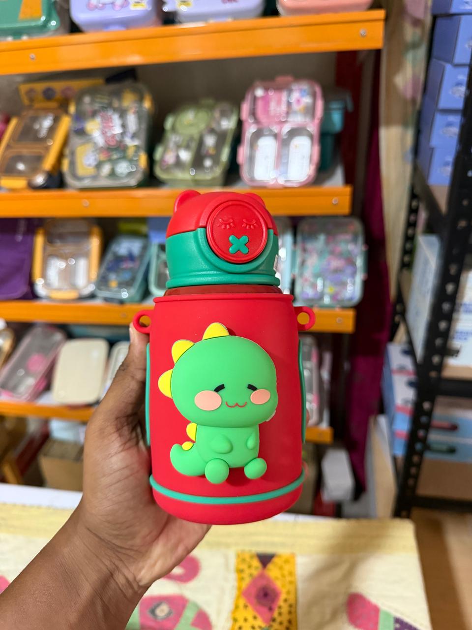 CHU-CHU CARTOON CHARACTER WATER BOTTLE (stainless steel)500ml