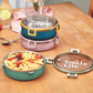 SMILE LIFE ROUND BENTOBOX (stainless steel)