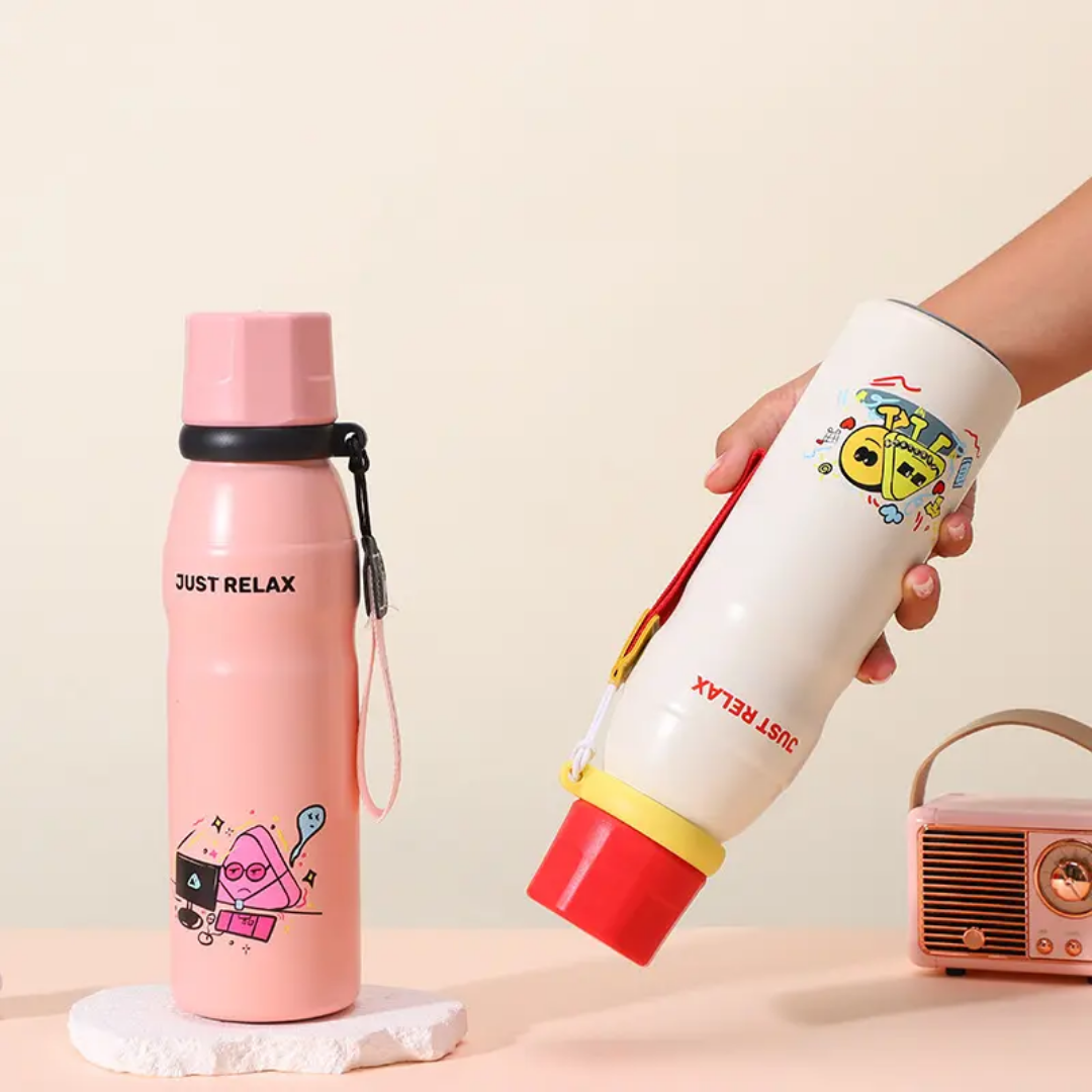 HYDRAMUSE INSULATED STEEL BOTTLE (650ML)