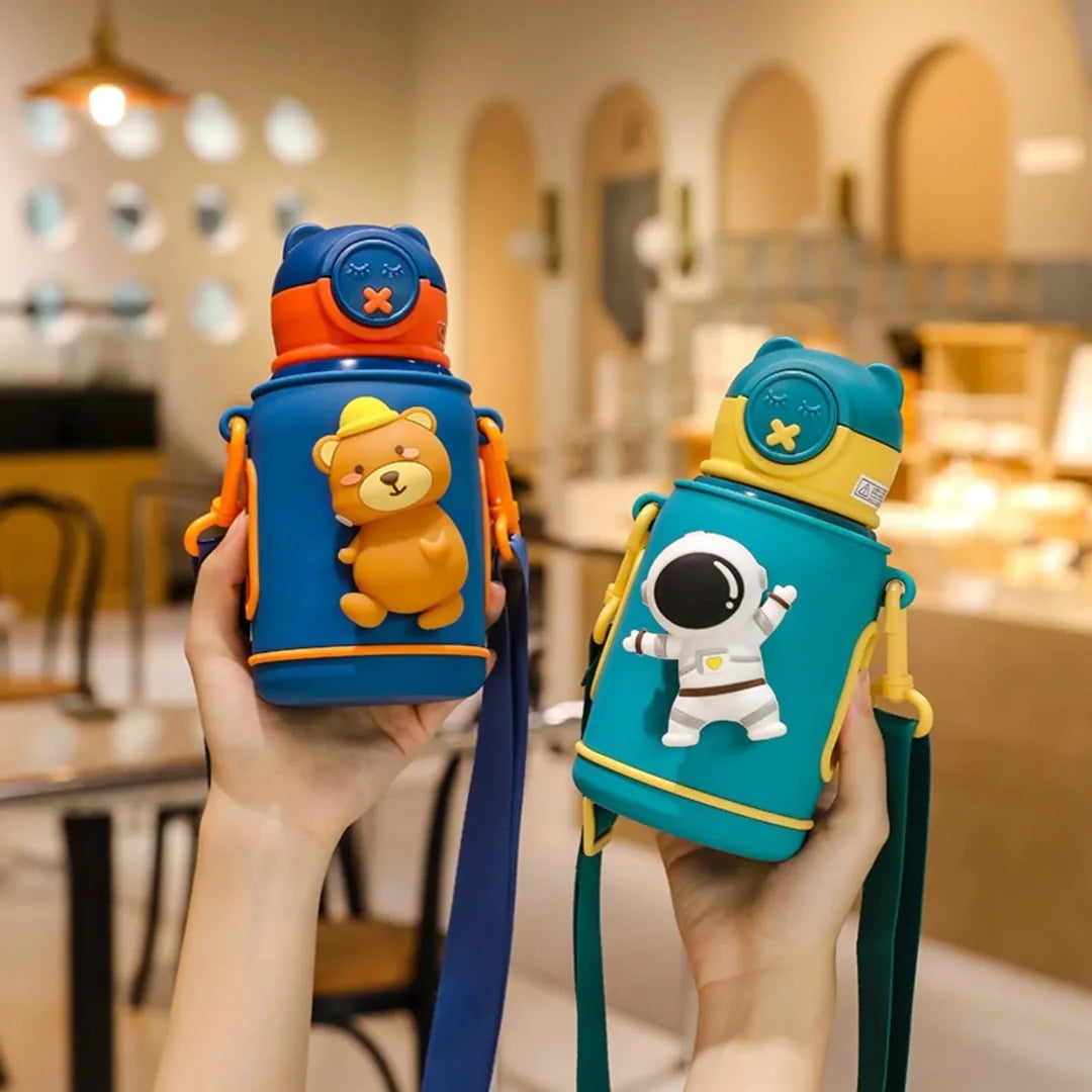 CHU-CHU CARTOON CHARACTER WATER BOTTLE (stainless steel)500ml