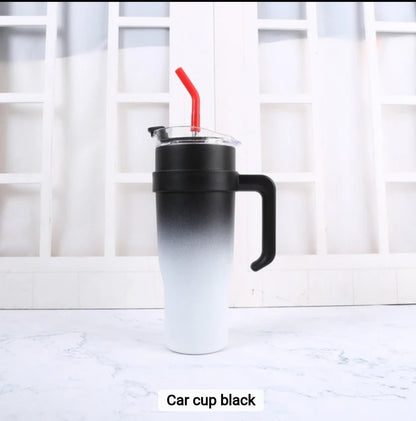 STAINLESS STEEL TUMBLER WITH HANDLE (1200ml)