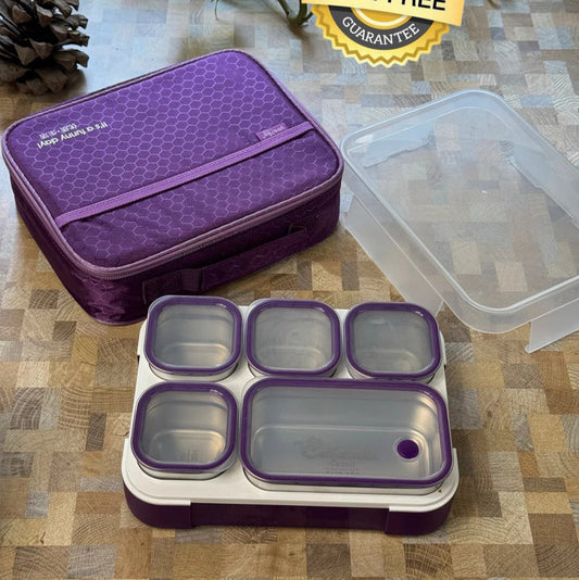 BENTO LUNCH BOX (with free lunch bag)