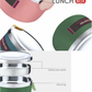 STEEL CRAFTROUND LUNCHBOX (stainless steel)