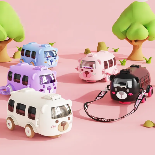 CUTE BUS WATER BOTTLE (stainless steel)