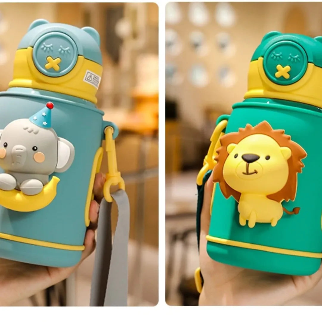 CHU-CHU CARTOON CHARACTER WATER BOTTLE (stainless steel)500ml