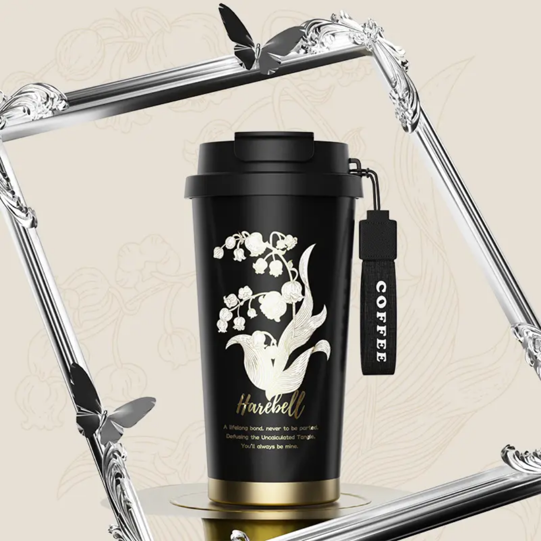 CUTE KAWALII COFFEE FLASK (stainless steel)500ml