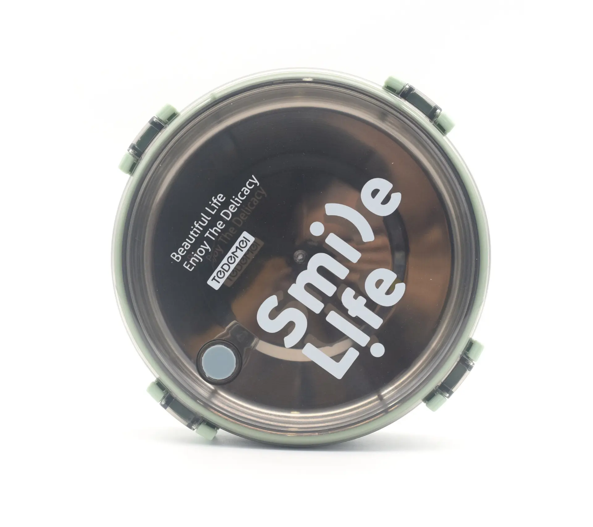 SMILE LIFE ROUND BENTOBOX (stainless steel)