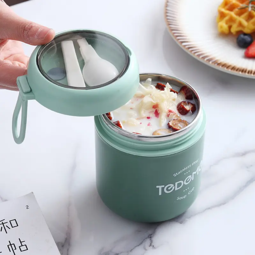 TEDEMEI SNACKS & SOUP CUP (stainless steel) 530ml