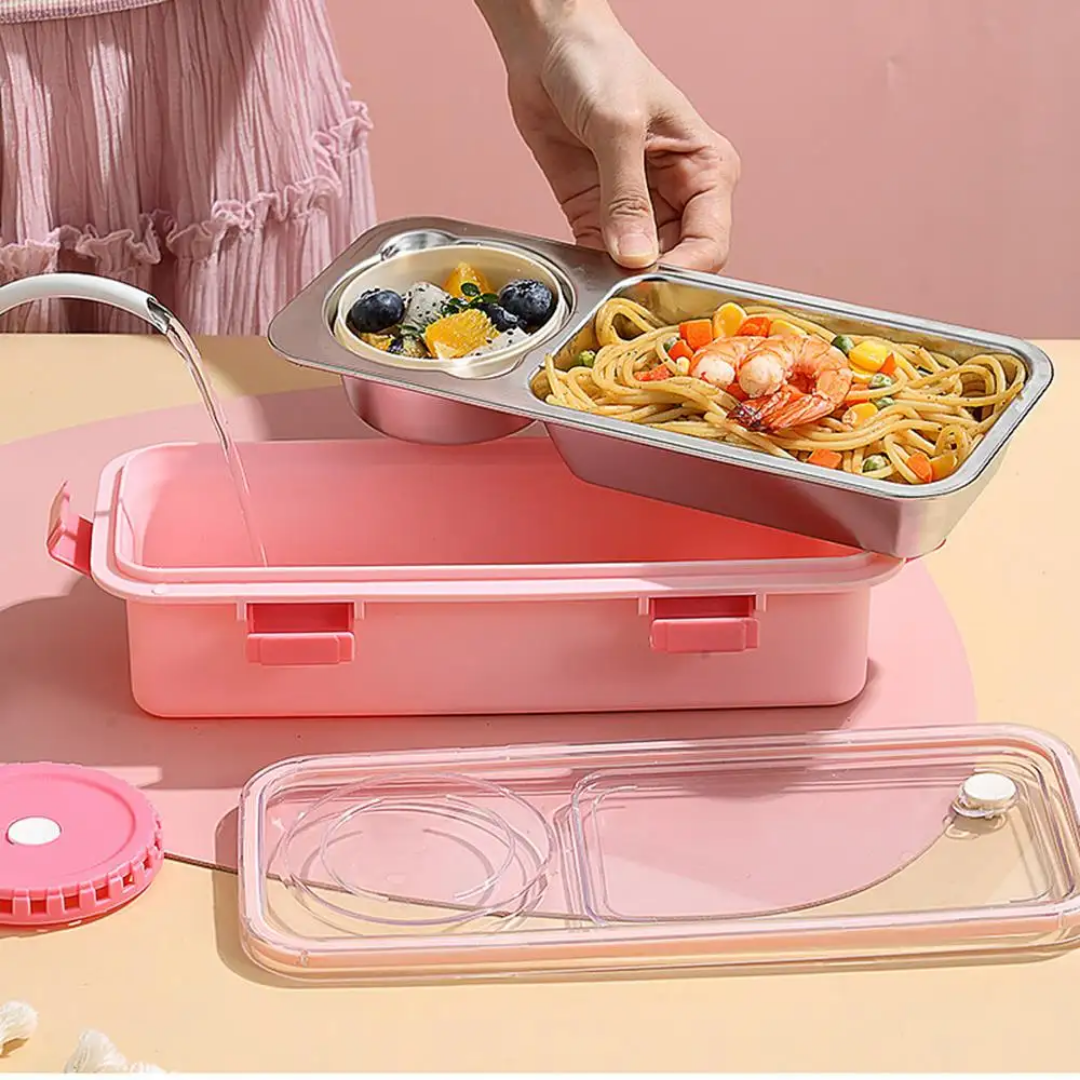SLEEK BENTO BOX (stainless steel)