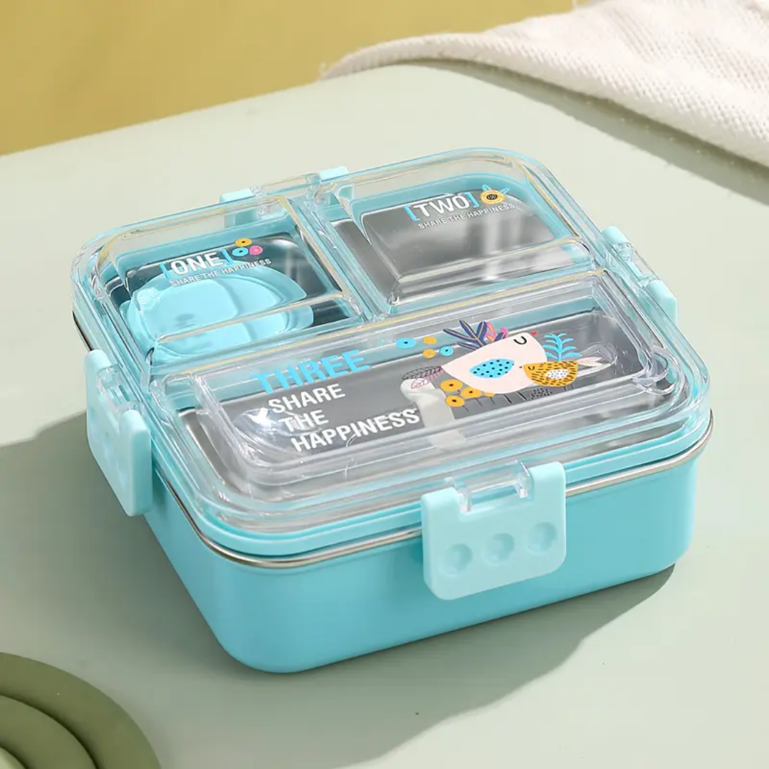 STYLISH TRIO LUNCH BOX (stainless steel)