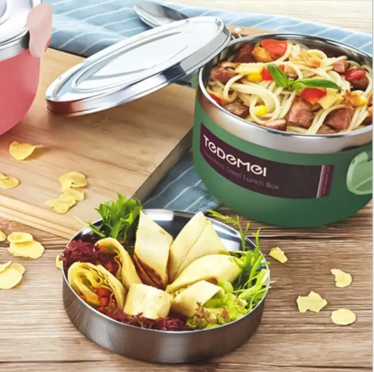 STEEL CRAFTROUND LUNCHBOX (stainless steel)