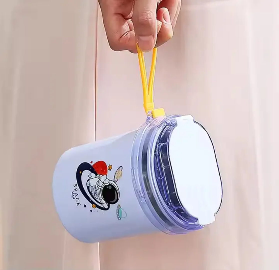 CUTE CARTOON MUG (stainless steel) 530ml