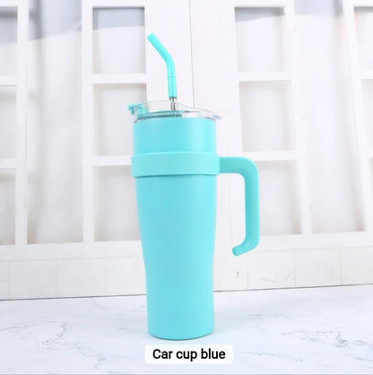 STAINLESS STEEL TUMBLER WITH HANDLE (1200ml)