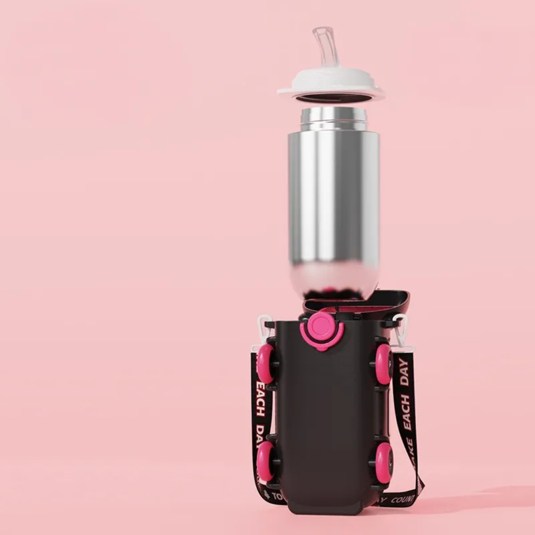 CUTE BUS WATER BOTTLE (stainless steel)