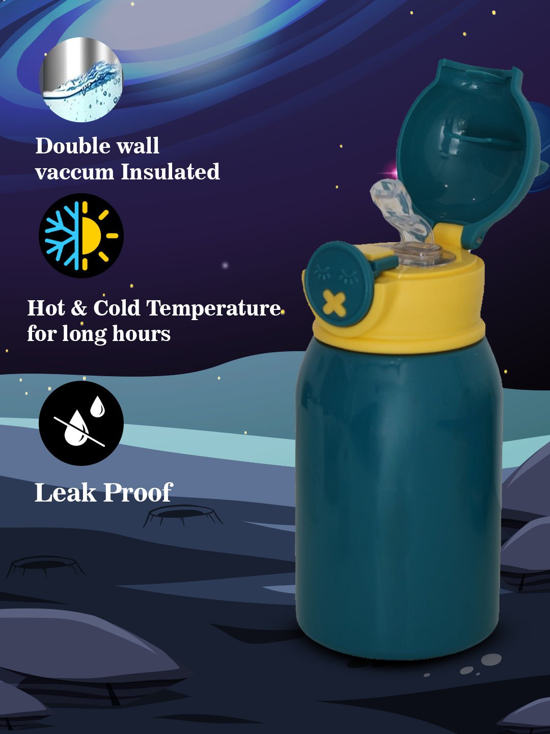 ASTRONAUT WATER BOTTLE (stainless steel)500ml