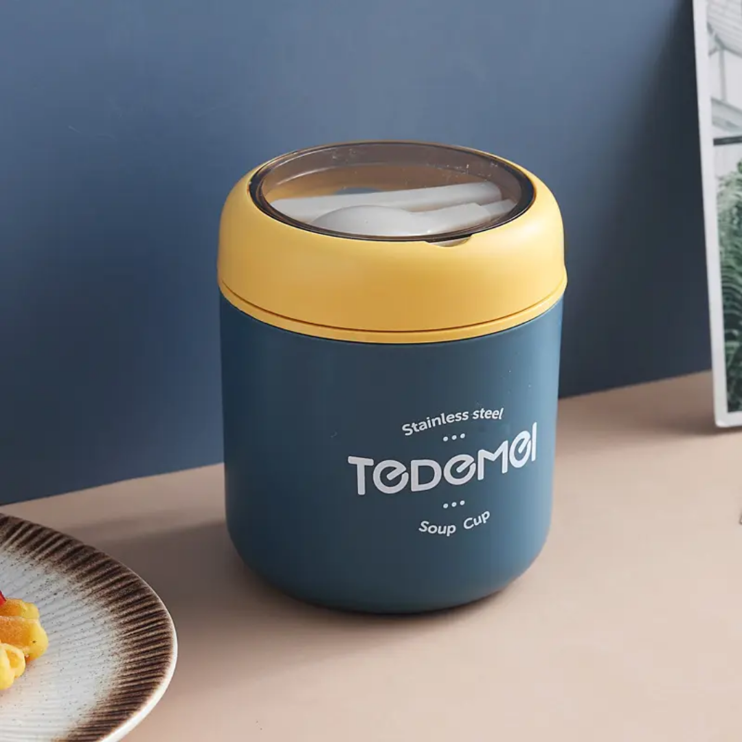 TEDEMEI SNACKS & SOUP CUP (stainless steel) 530ml